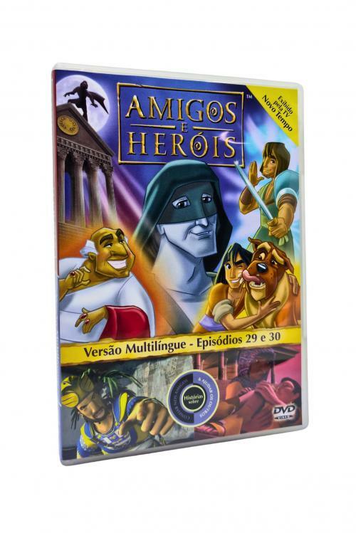 Comprar DVD Infantil Amigos e Heróis 14 - Episódios 29 e 30 - a
