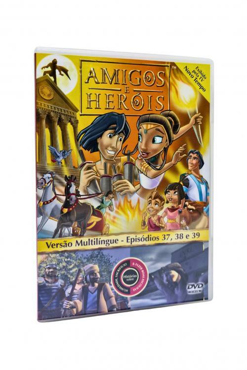 Comprar DVD Infantil Amigos e Heróis 18 - Episódios 37, 38 e 39