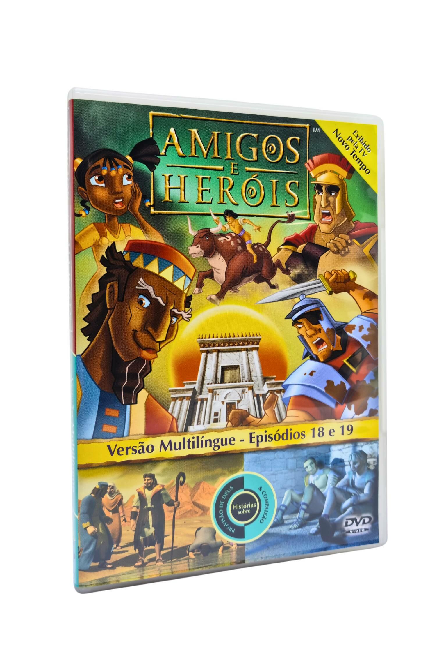 Comprar DVD Infantil Amigos e Heróis 9 - Episódios 18 e 19 - a