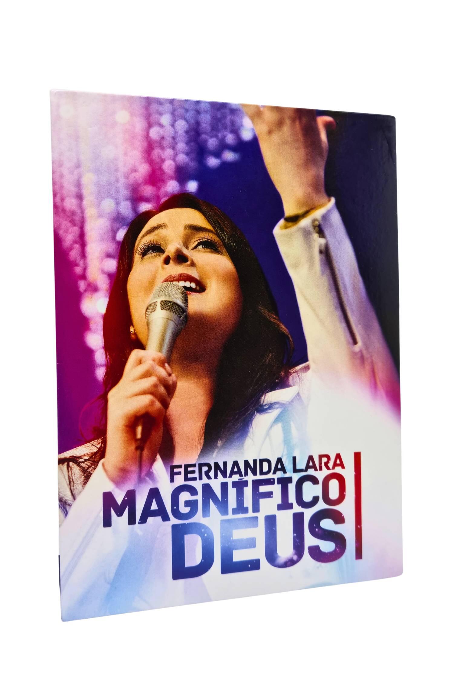 Comprar DVD Magnífico Deus - Fernanda Lara - a partir de R$18,75
