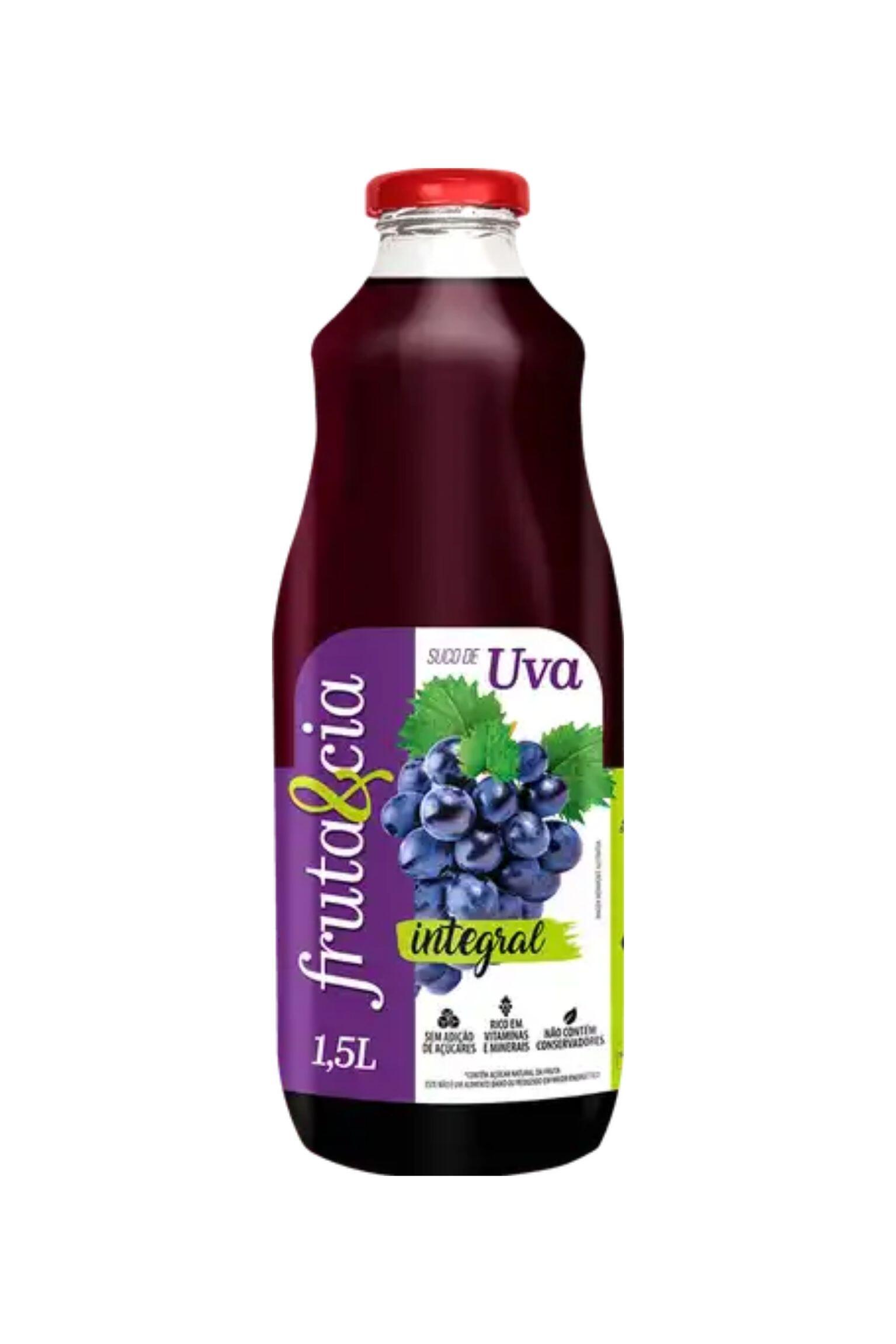Comprar Suco de Uva Integral 1,5L | fruta&amp;cia - a partir de R$30,30