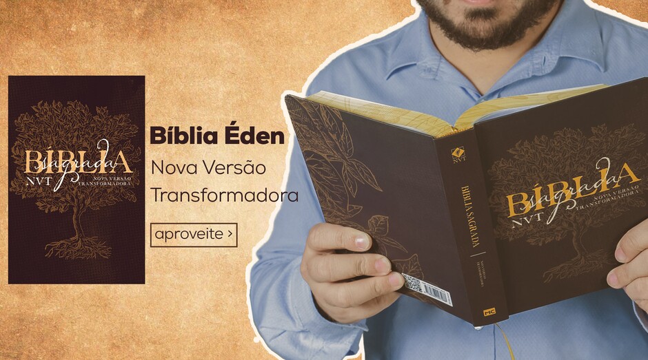 Bíblia Éden Nova Versão Transformadora da Novo Tempo_Banner