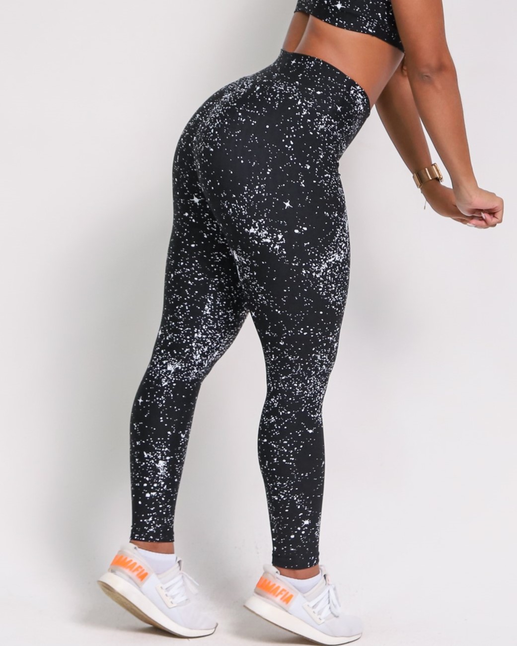 Comprar Calça Legging Básica Degradê Bolhas