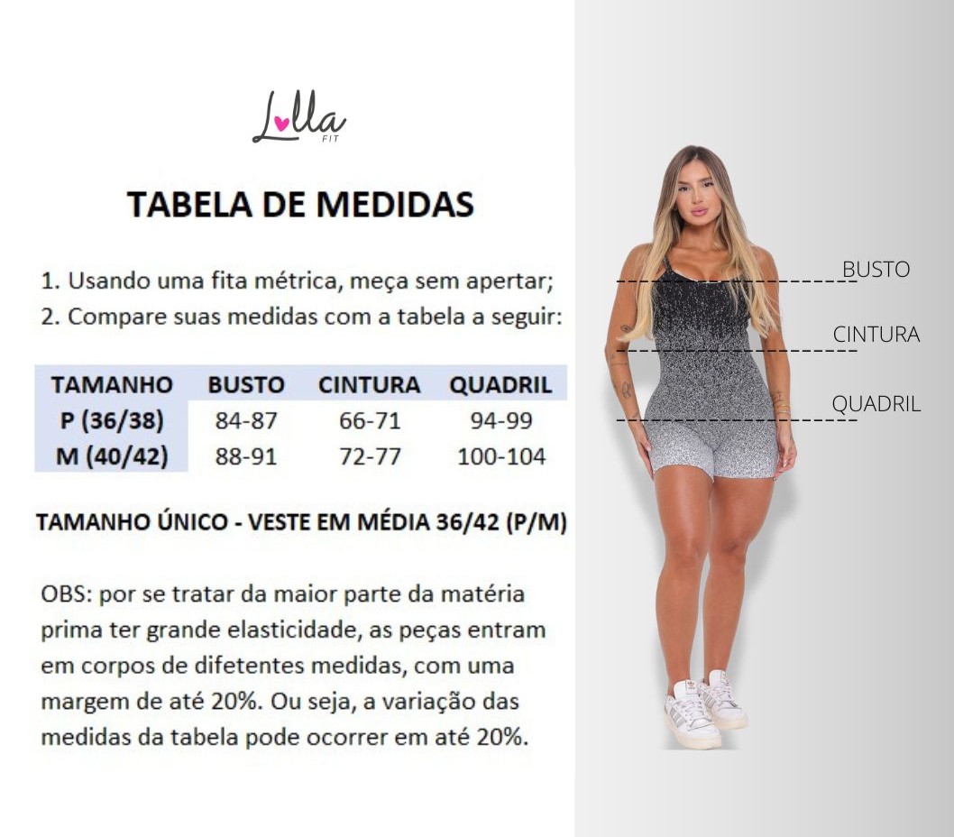 Tabela de Medidas