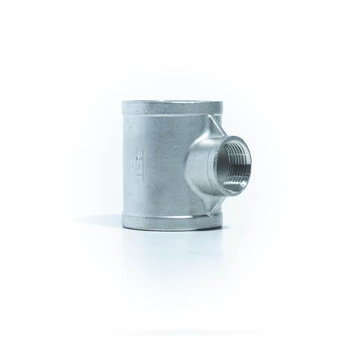 TÊ de Redução Aço Inox 304 90 Graus Rosca Fêmea BSP