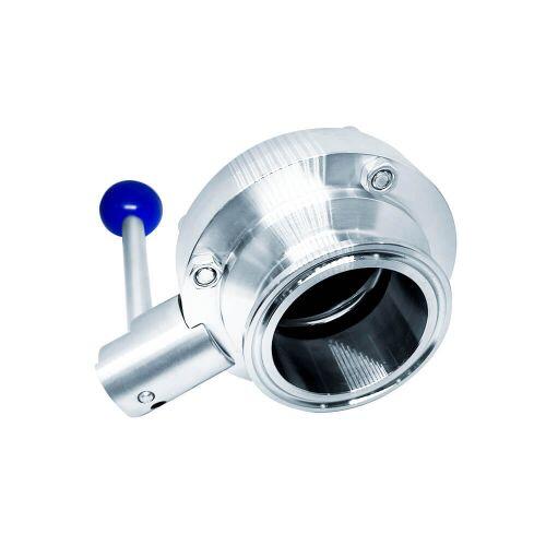 ACS-VBTC VÁLVULA BORBOLETA AÇO INOX 304/L SILICONE OD