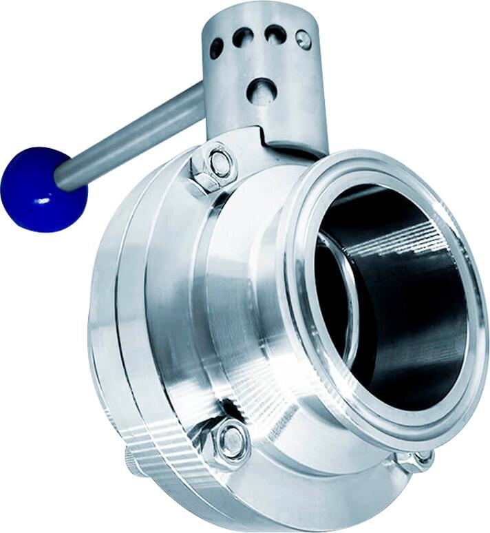 ACS-VBTC VÁLVULA BORBOLETA AÇO INOX 304/L SILICONE OD