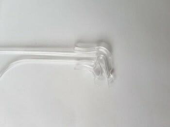 Cabide transparente