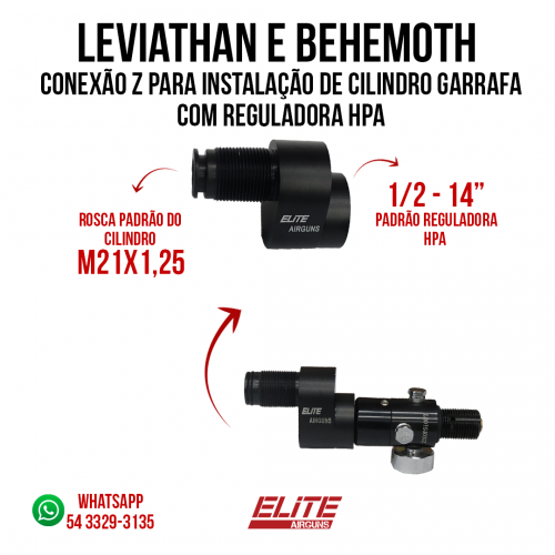 Comprar Conexão Z Leviathan - Elite Airguns