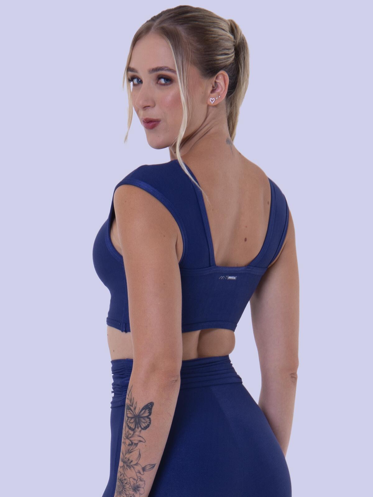 Top Sofia Sem Bojo Rocca ? Fitness Feminino Premium - a partir de R$75,05