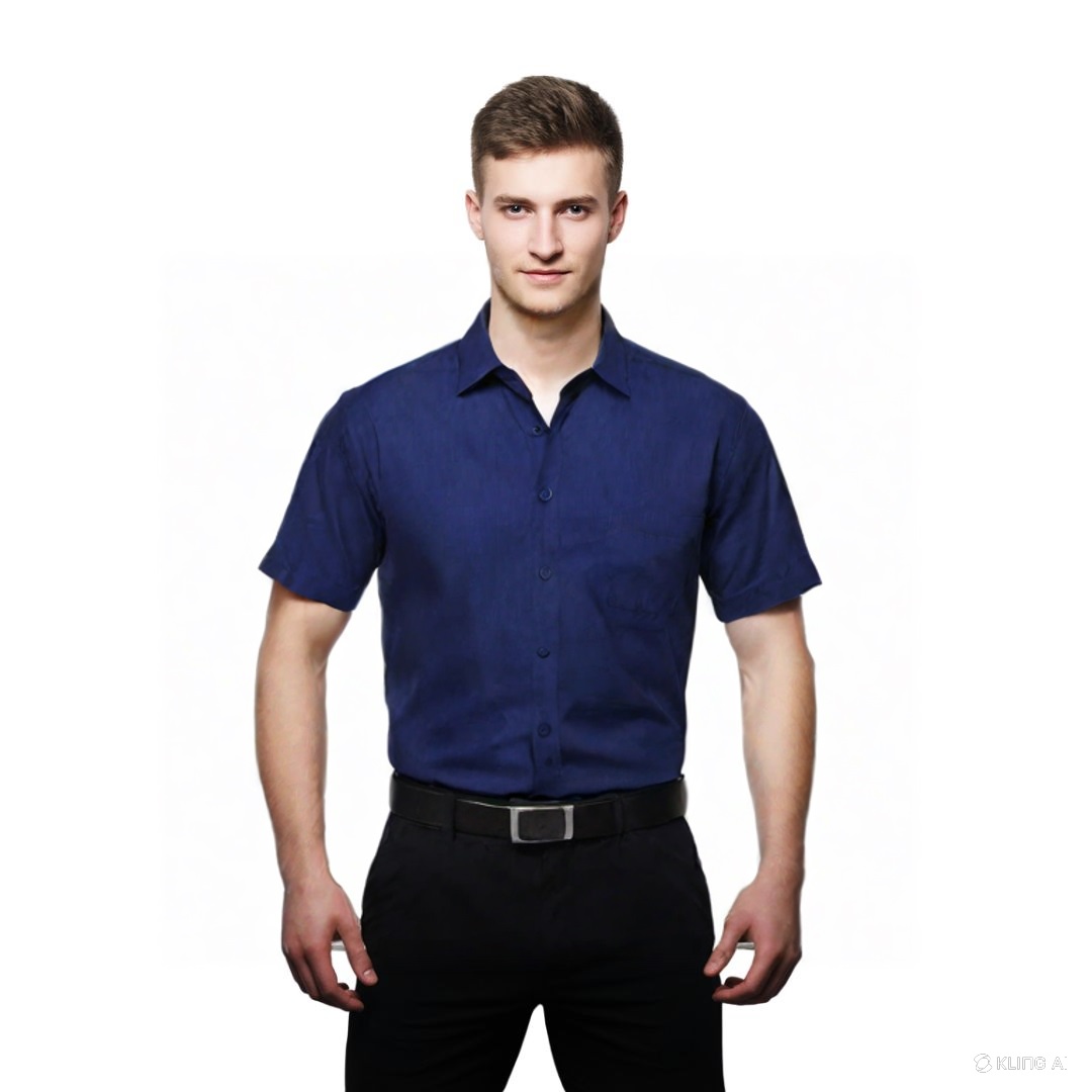 Uniforme Atacado De Camisa Social Comprar Camisa Social Microleve Manga  Curta Não Amassa Uniformes, image size:1080x1080