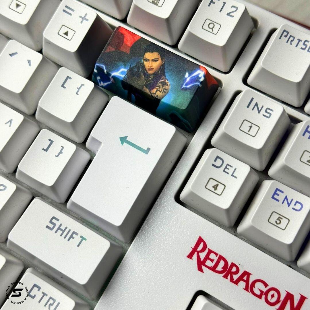 KEYCAPS VALORANT CHAMBER Edition - Profil OEM, 10 Touches Colorées PBT EUR 29,99 - FR