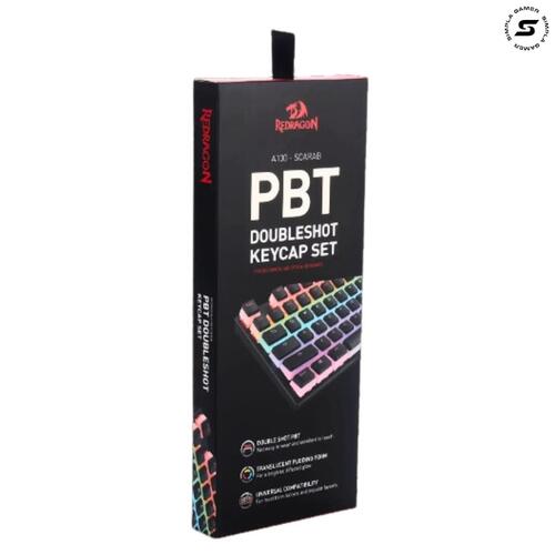 Keycap Pudding ABNT2 Brasil Preto Double Shot