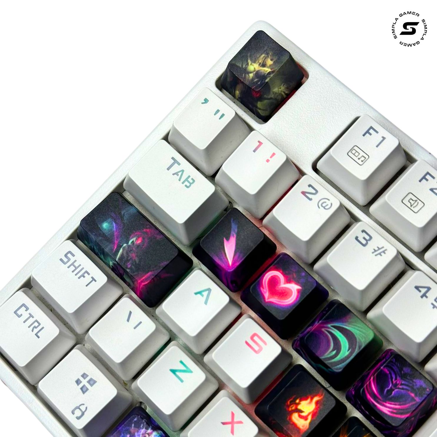 Keycaps Evelynn League of Legends ? 12 Teclas Personalizadas - a partir ...