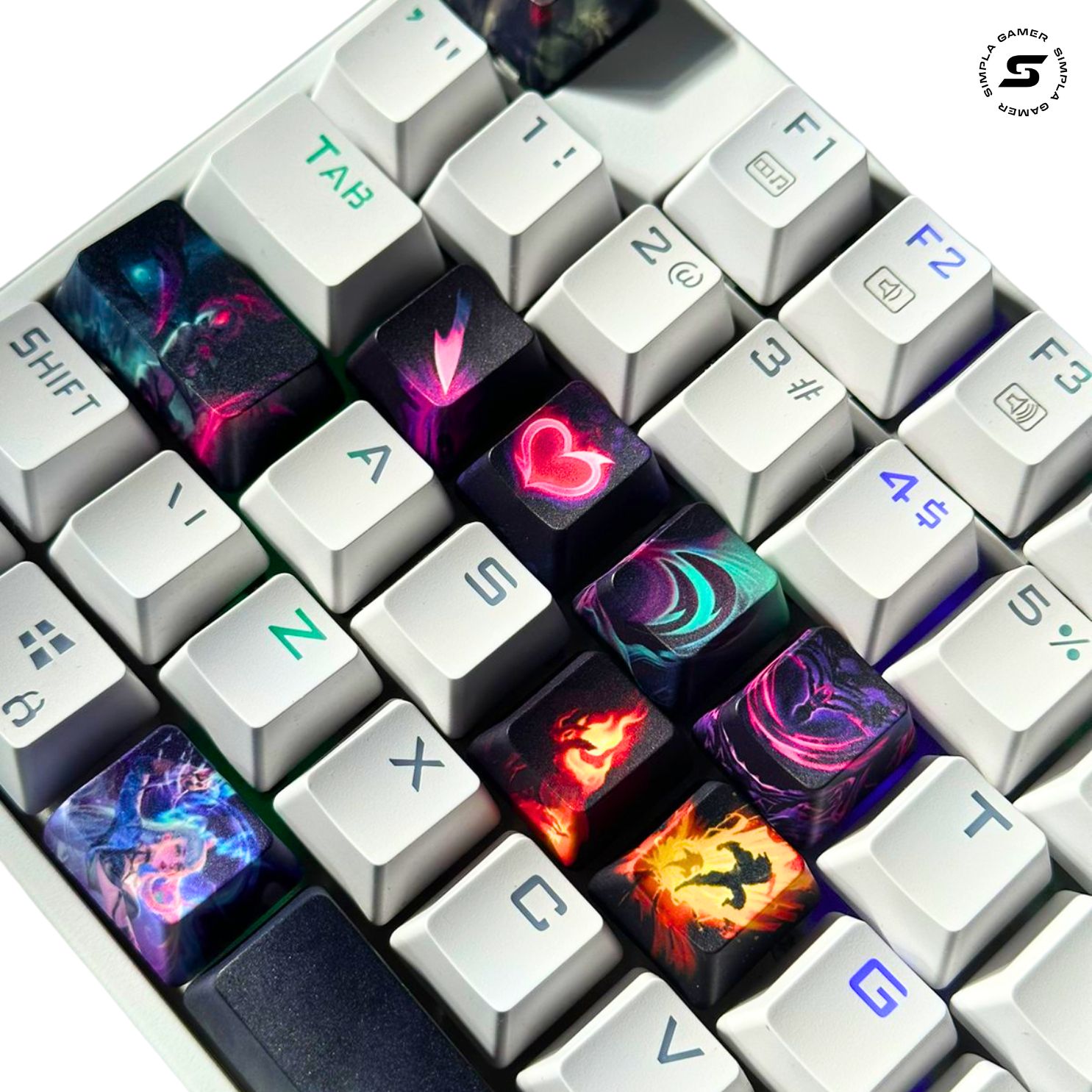 Keycaps Evelynn League of Legends ? 12 Teclas Personalizadas - a partir ...