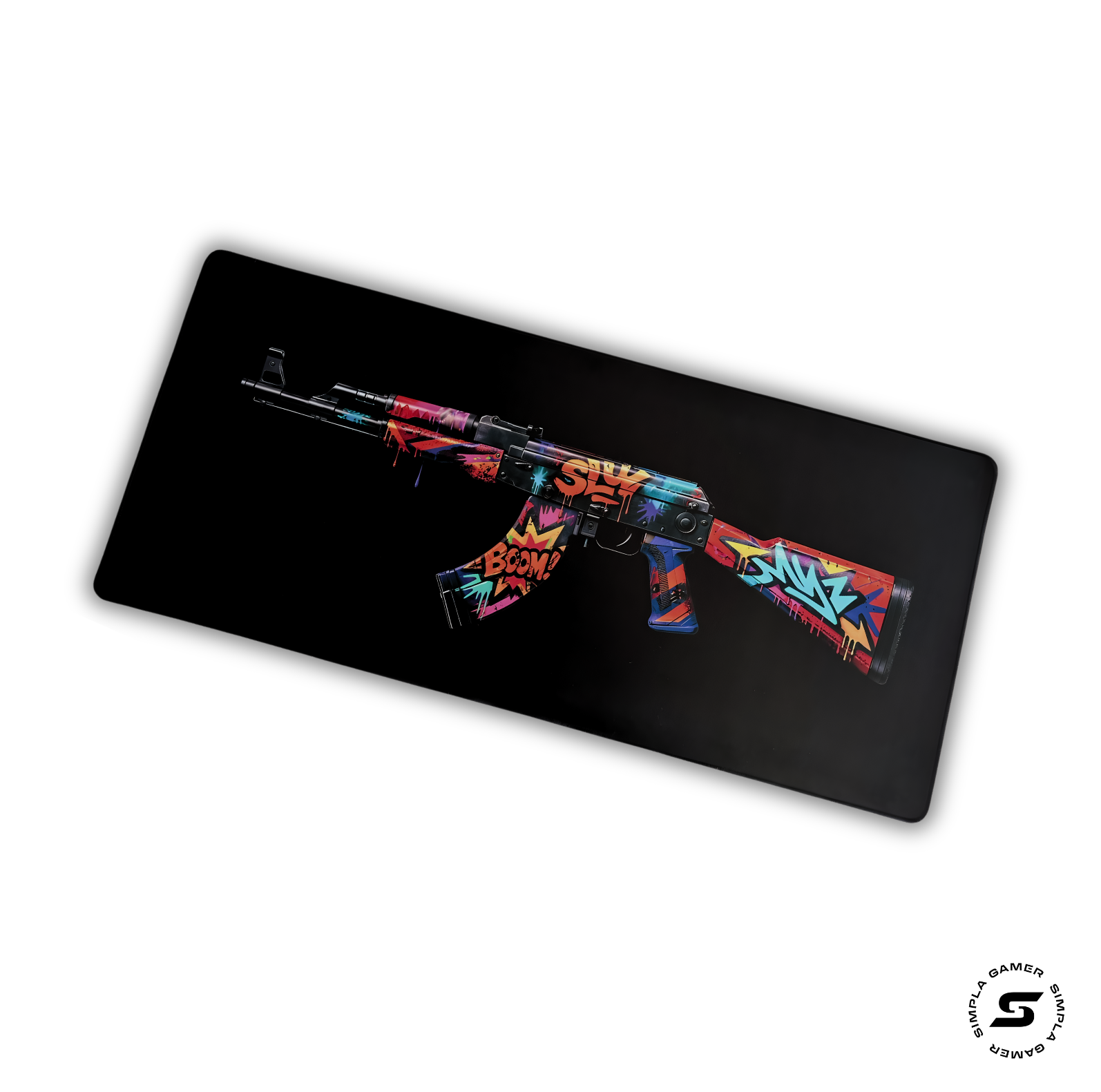 スイ　 AK47 Mousepad AK47 Ultra - 900x400mm Borracha 3mm - a partir de R$118,75