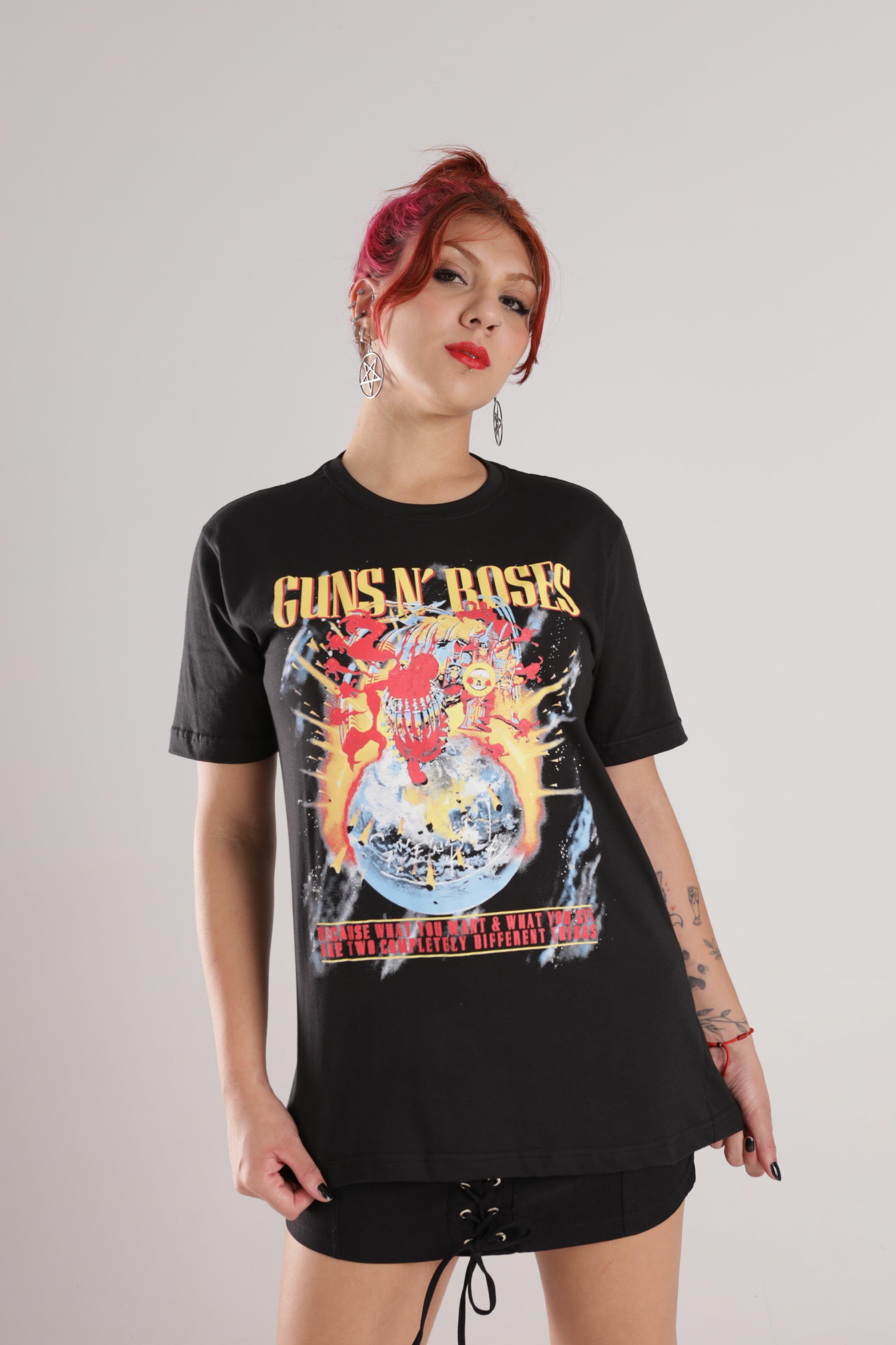 Comprar Camiseta Turne 2025 Guns N' Roses - R$89,99 - Cabide do Rock