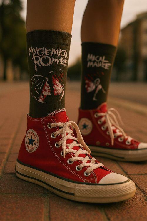 Comprar Meia My Chemical Romance - R$19,99