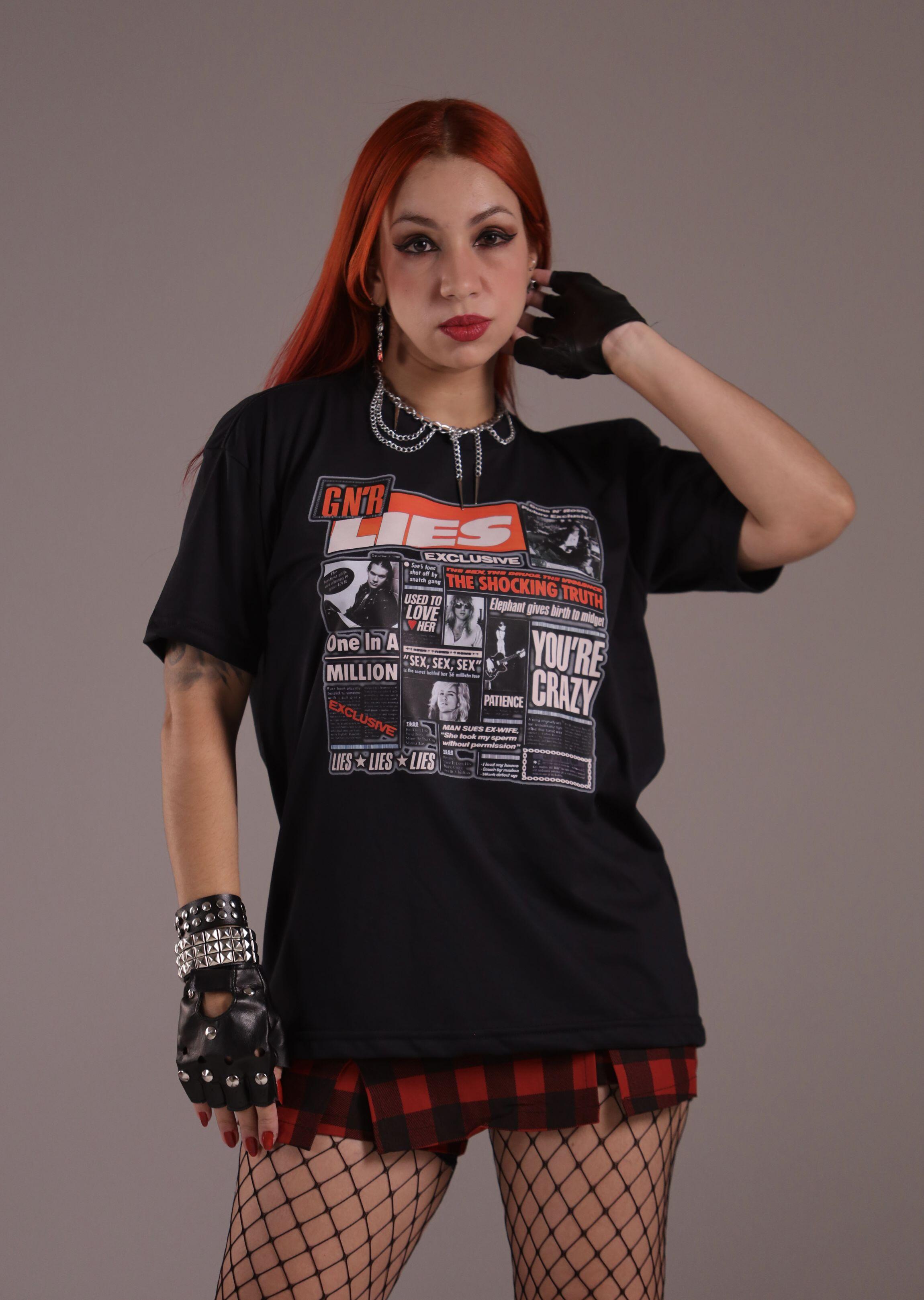 Comprar Camiseta Unissex Guns N Roses Lies - R$89,99