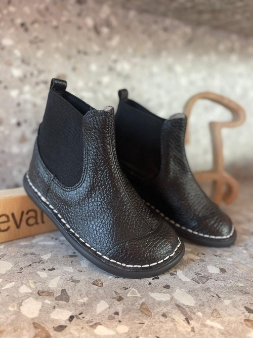 Comprar PETIT CHEVAL BOTA LISA COURO PRETA DANMOO KiDS