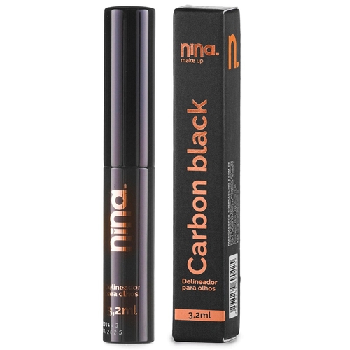 Delineador Carbon Black Nina Makeup