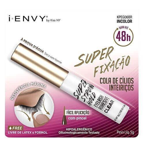 Cola para cílios Super Fixação Incolor - RK By Kiss