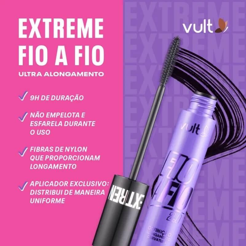 Máscara de cílios Fio a Fio 2.0 - Vult