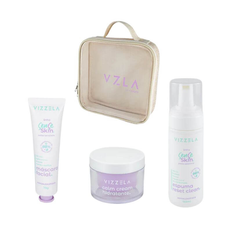 Kit Linha Sense Skin Peles Sensíveis - Vizzela