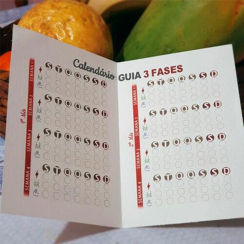 KIT FOR FIT | contendo Planner Guia 3 Fases + Fita Métrica + Caderno para anotações