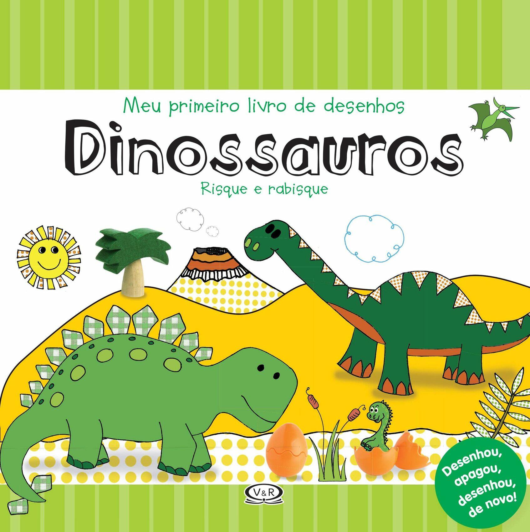 Dinossauros: Meu Primeiro Livro de Desenhos