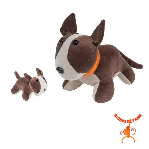 Bull Terrier Grávida com 1 Filhote