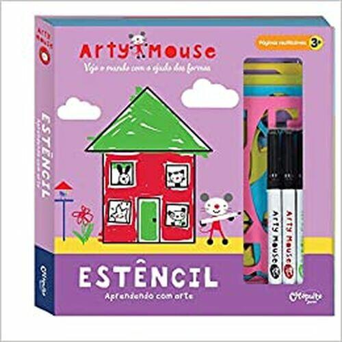 Arty Mouse Estêncil