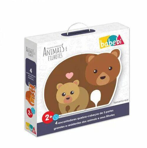 Quebra-Cabeça Baby Animais e Filhotes