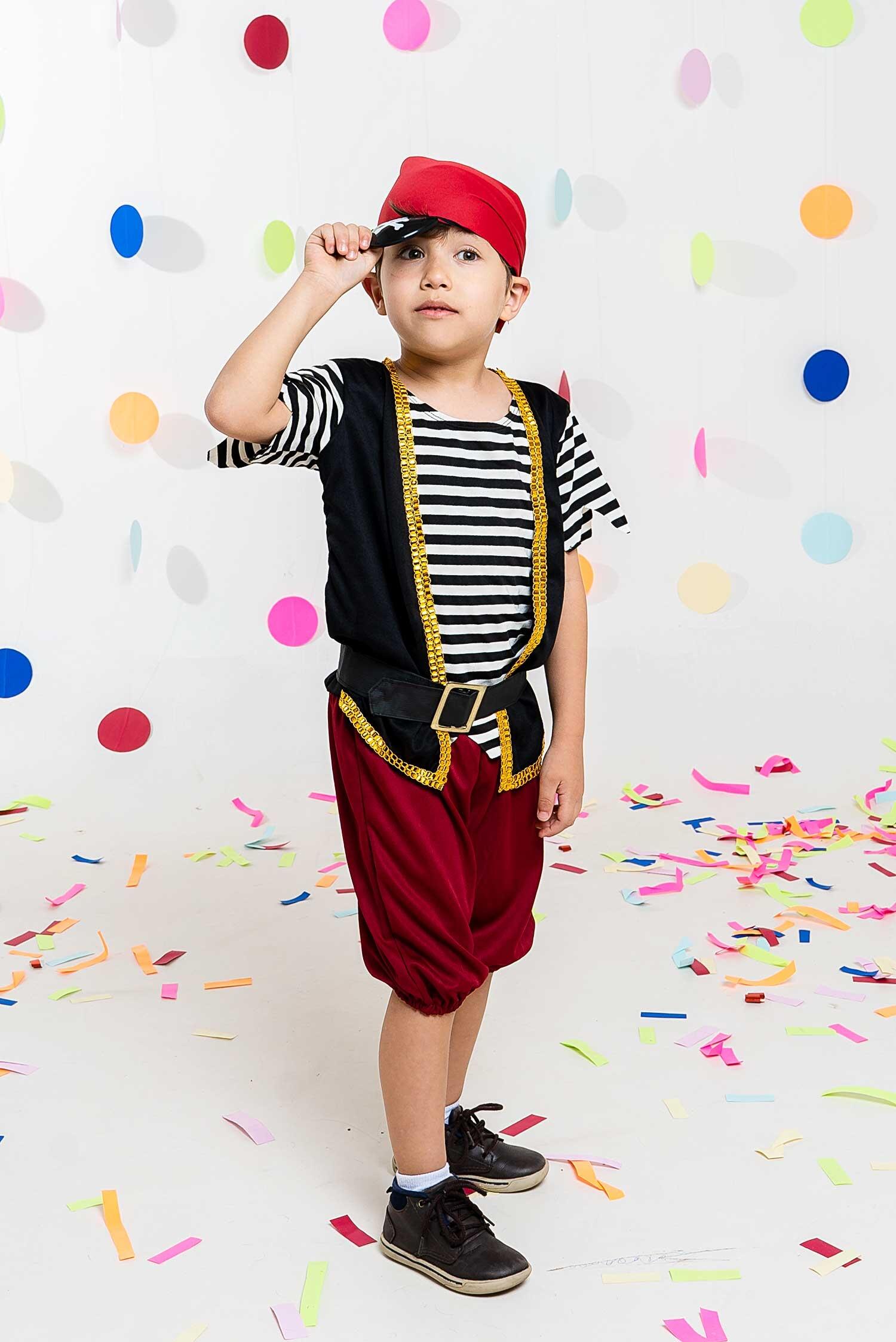 Comprar Fantasia Pirata 8 Anos Fanfarrinha - Fabrica Ideias Para Criança