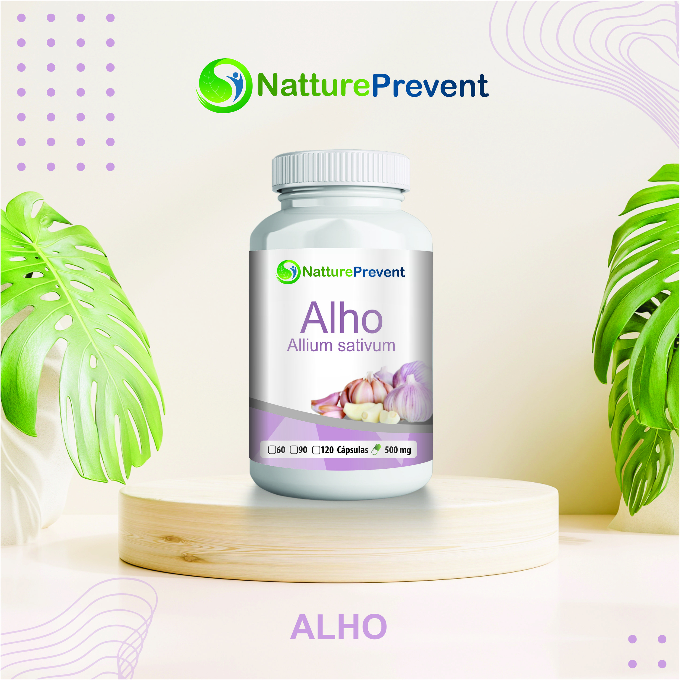 Comprar Alho 500 mg - de R$17,91 a R$24,18