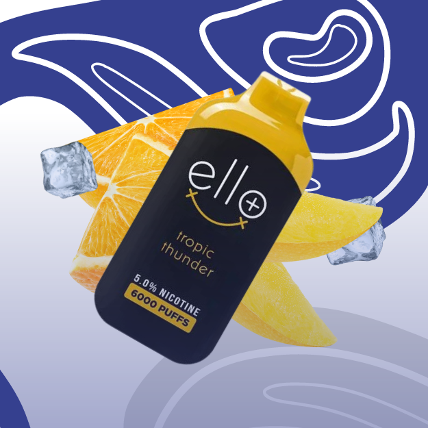 Pod Descartável Ello Plus 6000: o novo lançamento da BLVK Unicorn com o selo de sabores da marca!