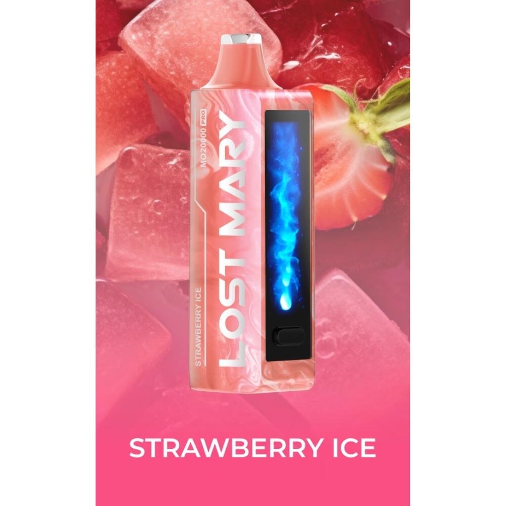 Flavor Review Lost Mary MO20000 PRO - Grape Ice Australia Red Wave Flavor