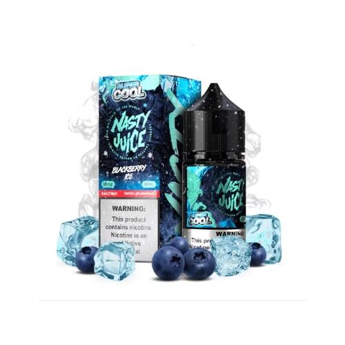 Nasty Juices: Juice nic salt Blueberry Ice - Super Cool
