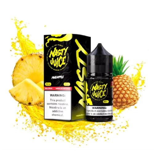 Nasty Juices: Juice nic salt Pineapple - Linha Smooth