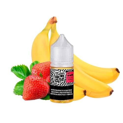 Born to Vape: Juice Strawberry Banana - Ice | nic salt