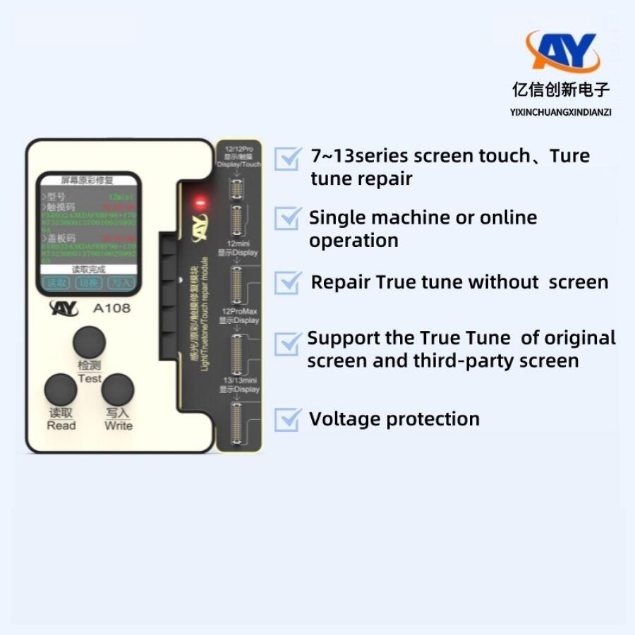 Comprar Programador AY A108 Bateria/Face ID/Truetone - a partir de