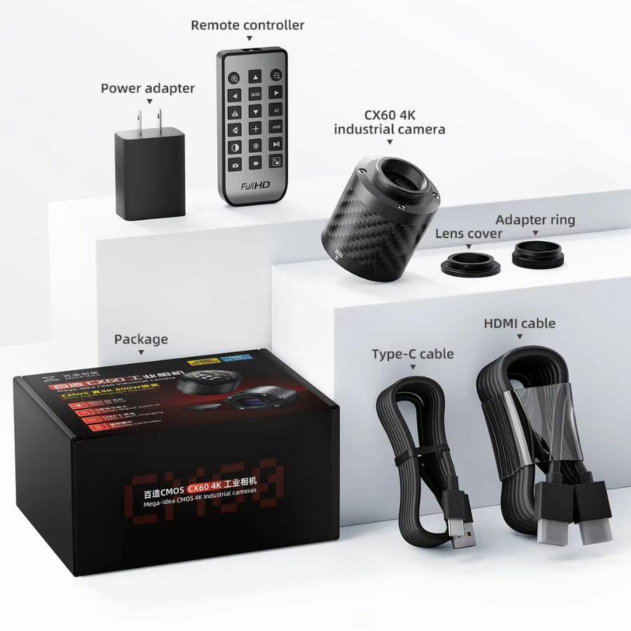 Comprar Câmera para Microscópio MEGA-IDEA CX60s 4K@30fps HDMI - a