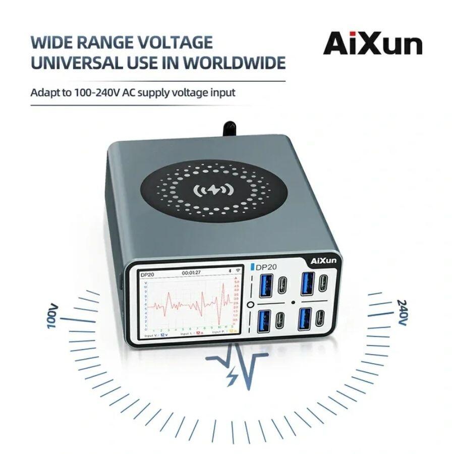 Comprar USB Charger AIXUN DP20 PD/QC 200W Bivolt - a partir de R