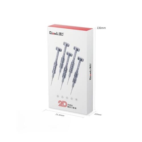 Comprar Kit de Chaves QIANLI 2D Screwdriver 5 em 1 - a partir de R