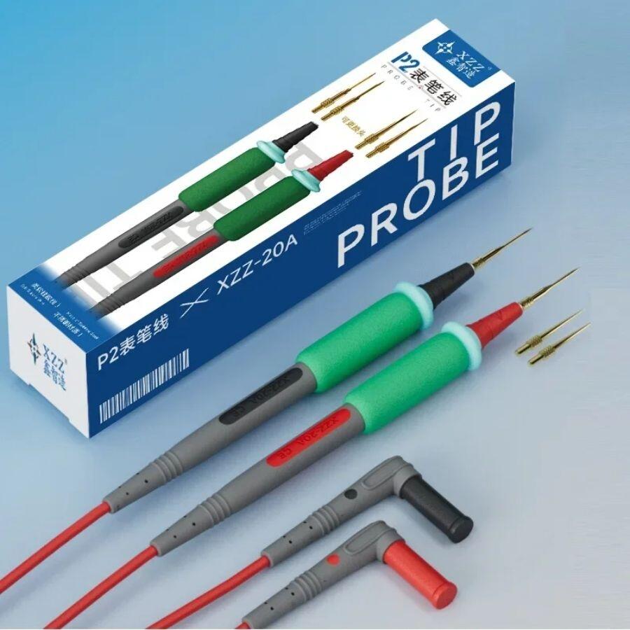 Comprar Cabo para Multímetro XINZHIZAO XZZ-20A P2 Ponta Agulha Aço