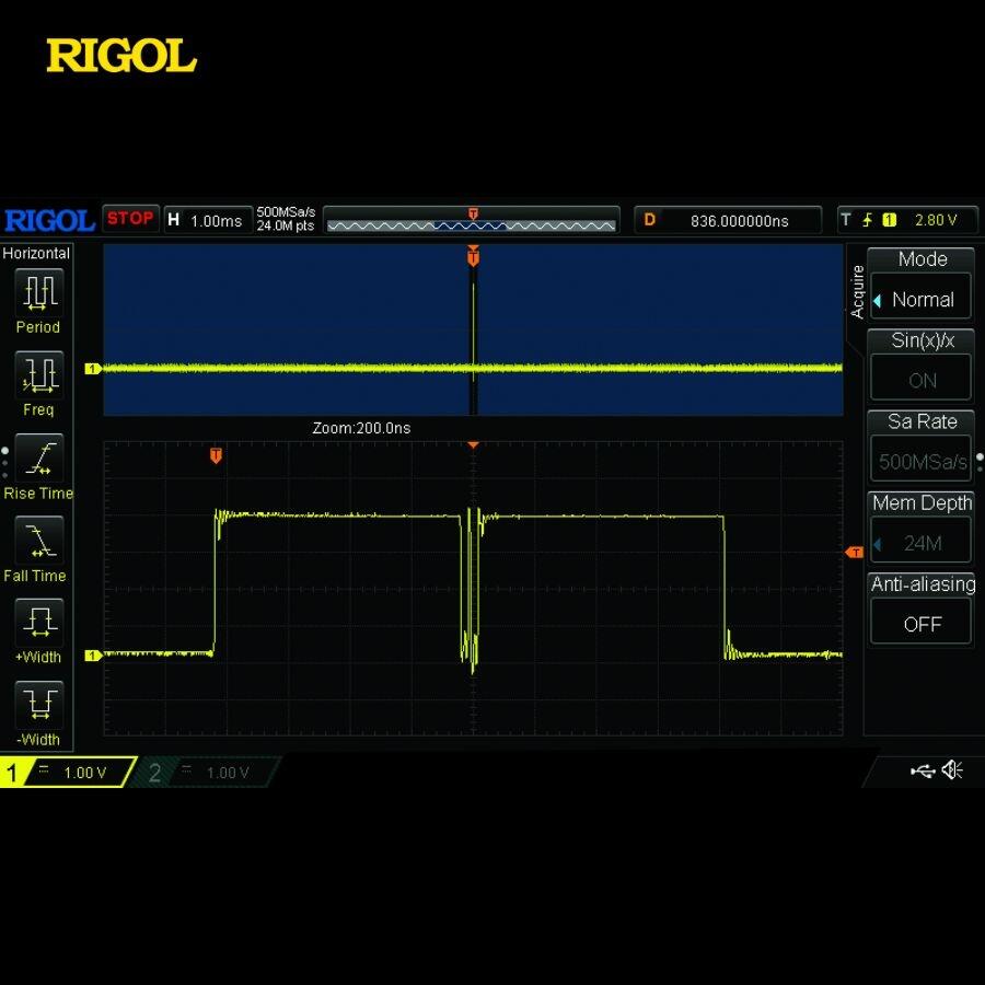 Comprar Osciloscópio Digital RIGOL DS1102Z-E 100MHz - 1GBSa/s - 2 ...