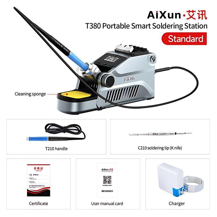 Comprar Estação de Solda AIXUN T380 80W Bivolt - a partir de R$910,80