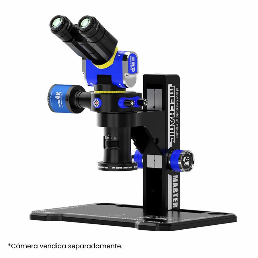 Max spect ジャイロ Comprar Microscopio Trinocular MECHANIC SE7045 Robot Smart Eye 7X