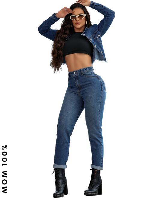 Calça jeans feminina cintura alta slim stretch jeans colado ao corpo borla  cinto bandage skinny push up jeans feminino