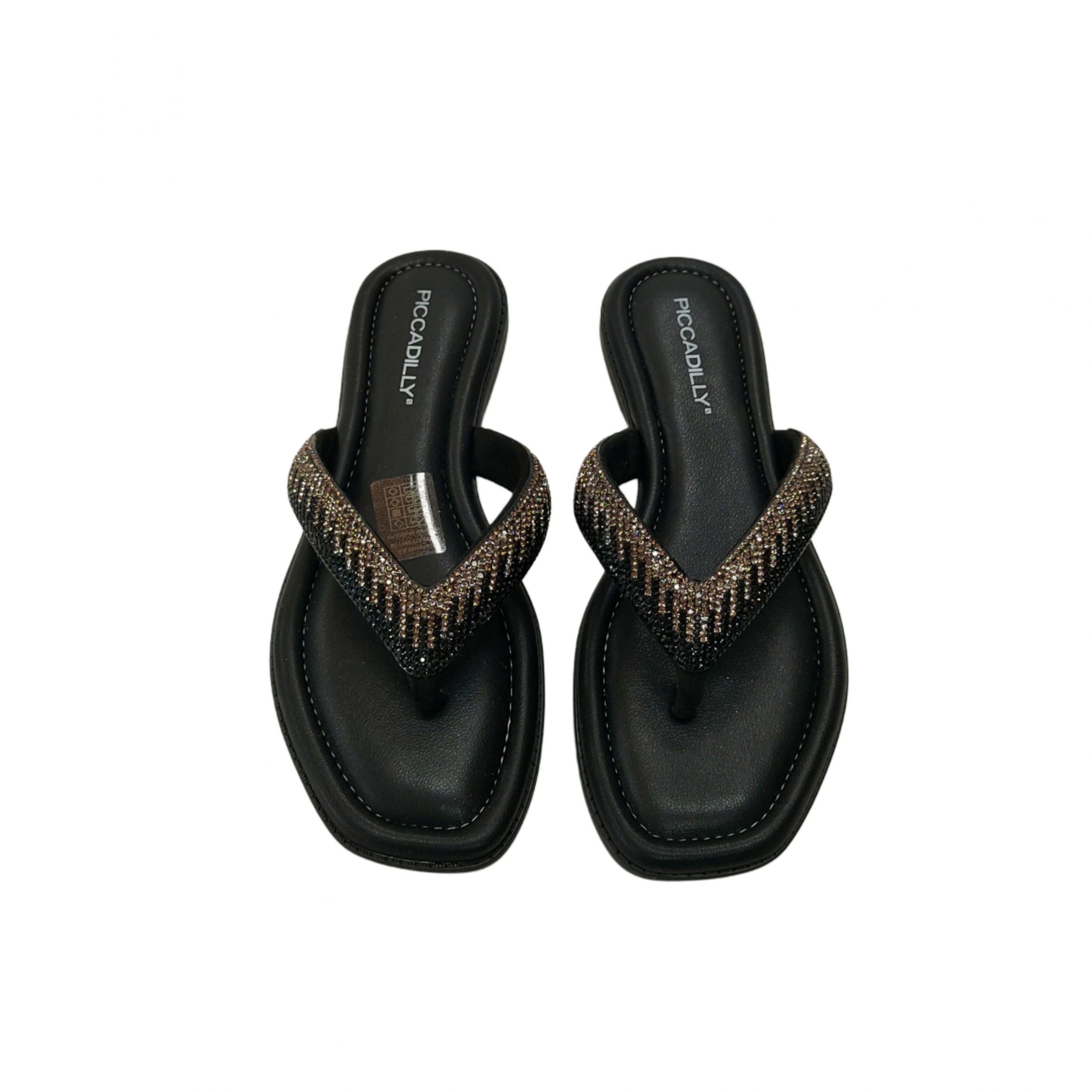 Comprar Piccadilly Chinelo de Dedo Rasteirinha c/ Strass Ref